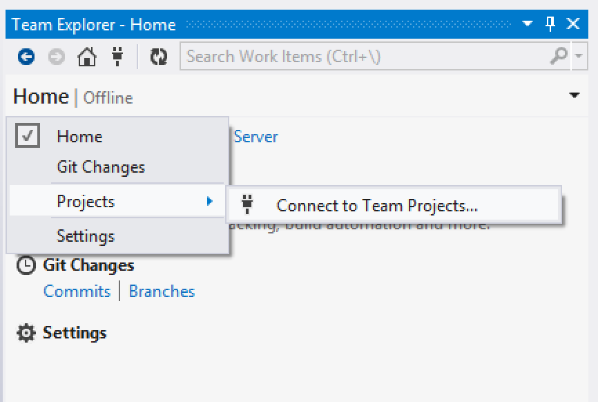 Visual Studio Git Integration - AppHarbor